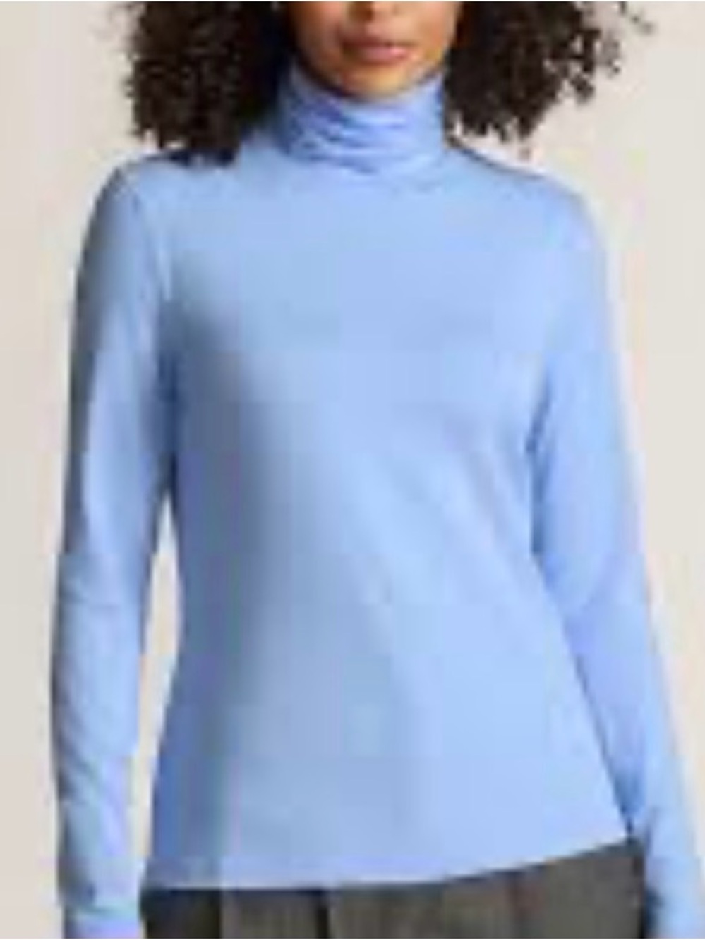 croft & barrow Light Blue Turtleneck Sweater
